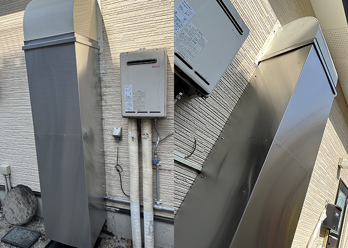 カバー工法ビフォーアフター